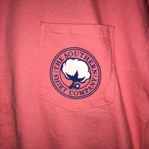 Coral Southern Shirt Company Frocket Size M
